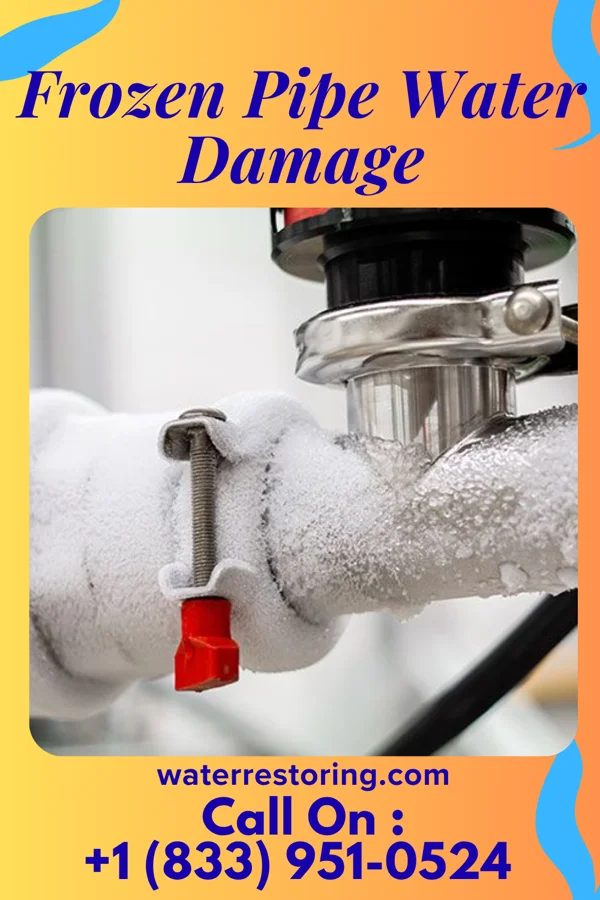 Frozen Pipe Water Damage in Oxford, MI